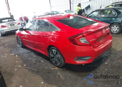 2016 Honda Civic Ex-L из США, поврежденный, VIN 2HGFC1F70GH645511